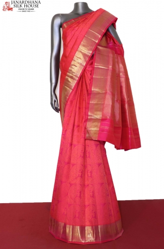 Exclusive Thread Weave Kanjeevaram Silk Saree